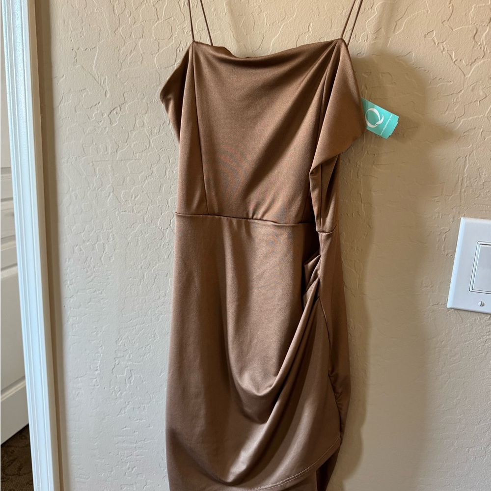 Cocktail Bronze Women's Dress